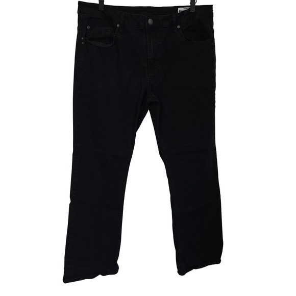 Buffalo David Bitton Other - Buffalo David Bitton SAM-X‎ Mens Slim Straight Stretch Black Jeans 38x30